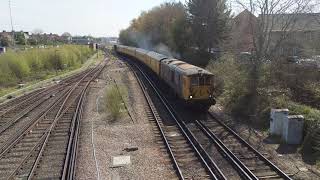 Claggy Class 73/9s at Tonbridge West Yard 1Q70 Test Train 24/04/21