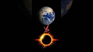 Earth vs Solar Eclipse #short #earth #solareclipse
