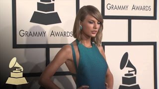 Taylor Swift At GRAMMY Fashion Cam | GRAMMYs