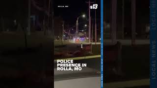 Police presence in Rolla leads to schools being placed in secure mode, road closure