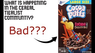 Cereal Tierlist Drama?!?