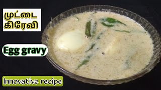 புதுமையான முட்டை கிரேவி|Egg gravy.