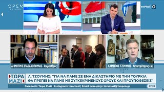 Σταθακόπουλος και Τζούμης για τα ελληνοτουρκικά και τις εκλογές στην Τουρκία | OPEN TV