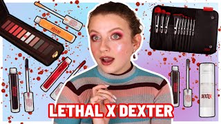 OMG!! LETHAL X DEXTER COLLAB TESTED / SWATCHES, TRY ON + FIRST IMPRESSION