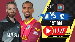 🔴Live: WI vs NZ , ODI | New Zealand vs West Indies Live | Live Score & Commentary | 2022 Series