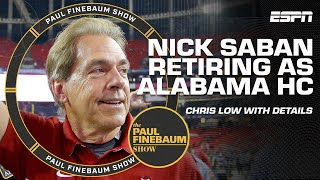 🚨 BREAKING NEWS 🚨 Nick Saban retiring as head coach of Alabama Crimson Tide | Pa