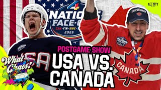 USA vs. Canada 4 Nations Face-Off Final POSTGAME SHOW