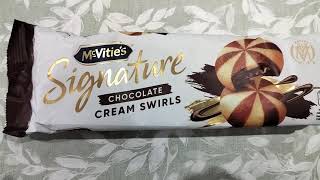 One Minute Biscuit: McVities Signature Chocolate Cream Swirls