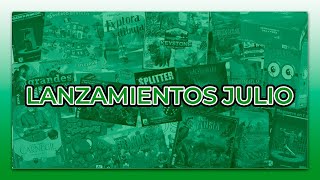 🆕 NOVEDADES 🆕 de Julio de 🎲 Juegos de Mesa 🎲