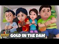 Gold In The Dam | Shiva | शिवा | Ep 6 Funny Action Cartoon | Shiva TV Show 2024 Hindi