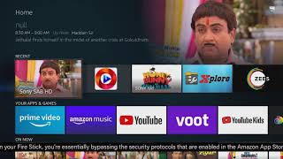 Sideload App Onto Fire TV Stick | Enable Third Party App Installation | Install APK | Watch TV Free