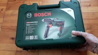 обзор розпаковка дриль ударний огляд дрель Bosch EasyImpact 570 unboxing