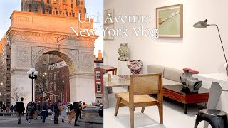 NY VLOG. Chelsea gallery date. what I ate this week. gift for my NY friend. my NYC life vlog