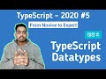 TypeScript Tutorial for Beginners in Hindi 2020 #5 | Typescript Data Types