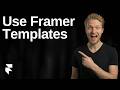 How To Use Framer Templates (2026 Easy Guide)
