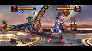 Spider Man Vs Iron Patriots Marvel Contest of Champions