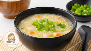 The Best Home made Chicken Corn Soup Recipe | Quick & Easy  | Khin's Kitchen