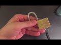 12 abus ec75 dimple padlock 75 40 picked