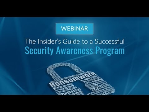 The Insider’s Guide To Building A Successful Security Awareness Program ...