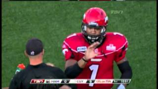 Henry Burris 25 yard touchdown pass to Larry Taylor - August 6, 2011