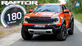 2023 Ford Ranger RAPTOR (V6 Bi-Turbo) | 0-188 km/h acceleration🏁 | by Automann in 4K