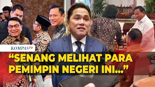 Unggah Momen AHY-Moeldoko dan Sri Mulyani-Prabowo Salaman, Ini Kata Erick Thohir