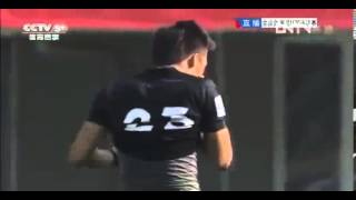 Amazing Own Goal, CHINA U 20 Soccer Game, 辽宁全运会最精彩进球，2013 (soccer highlights)