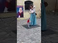 Puppenspielerin in Sighișoara (Schässburg), Transsylvanien (Siebenbürgen), Rumänien, 16. Juli 2022