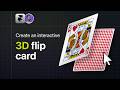 How to make a 3D Flip Card in Framer