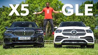 Mercedes GLE vs  BMW X5: Which Is The BEST Premium SUV? | 4K