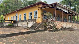 Mrs. Ester showed us the Aparecidinha Farm and the Mansion inside