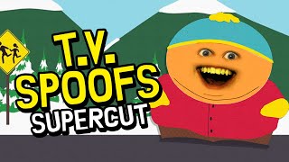 Annoying Orange - TV Spoofs Supercut!!