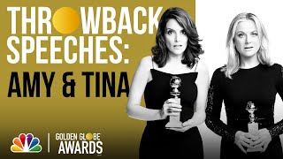 Tina Fey and Amy Poehler's Acceptance Speeches - The Golden Globe Awards