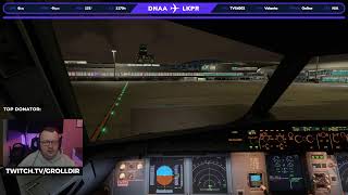 ✈️ Návrat ze zimy! Smartwings Virtual let z Abuja do Prahy 🏔️➡️🌍 Airbus A320 v akci!