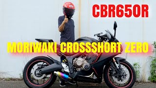 MORIWAKI CROSS SHORT ZERO ANO【CBR650R】　　　　　　　※イヤホン推奨