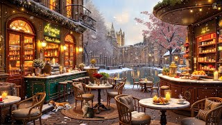 Reading Street Nook &Smooth Jazz Instrumental | Tranquill Jazz Music at Cozy Coffee Shop Ambience