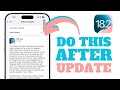 iOS 18.2  - Do This Immediately After Update