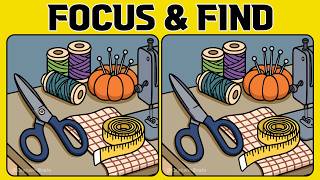 Focus & Find: Can You Spot All the Differences? (A Bit Tricky)