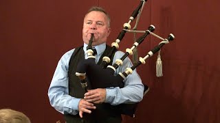 Ceilidh Lines Hornpipe set by Piper Stuart Liddell during recital at Delgatie Castle in Sept 2022