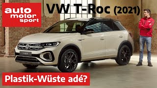 VW T-Roc Facelift (2021): Erst Hartplastik-König, jetzt Premium? | auto motor und sport