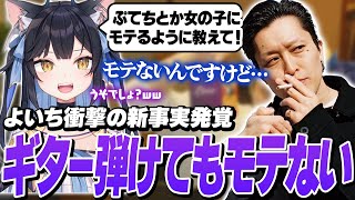 【雑談】ギターが弾けるのにモテないと言い張るUKへの疑いがどうしても晴らせないよいち