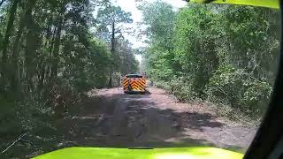Chatham County Fire check for hotspots in Brantley County, Ga. wildfires