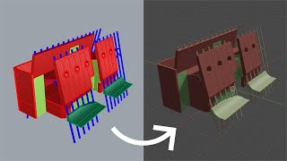 Rhino to Blender - 3D Model Export with Materials