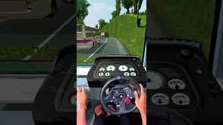 Truck  overtake Eurotruck Simulator 2 Tamil Gameplay Steering Wheel Logitech g29#shorts