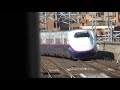 【4k】【新潟駅】e2系 とき 発車シーン【上越新幹線】