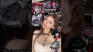 Operetta has mind powers?! Lore 101 ❤️🎶 #monsterhigh