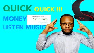 Earn $12.00 + Listen Music (make money online)