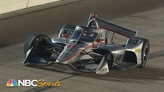 Will Power loses front tire, brings out caution in Grand Prix at Iowa Race 1 | Motorsports on NBC