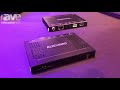 infocomm 2018 monoprice features the 4k blackbird hdbaset extender over a single cat6 cable