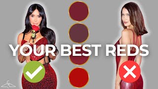 How to Find your Best REDS | Seasonal Color Analysis 🍒